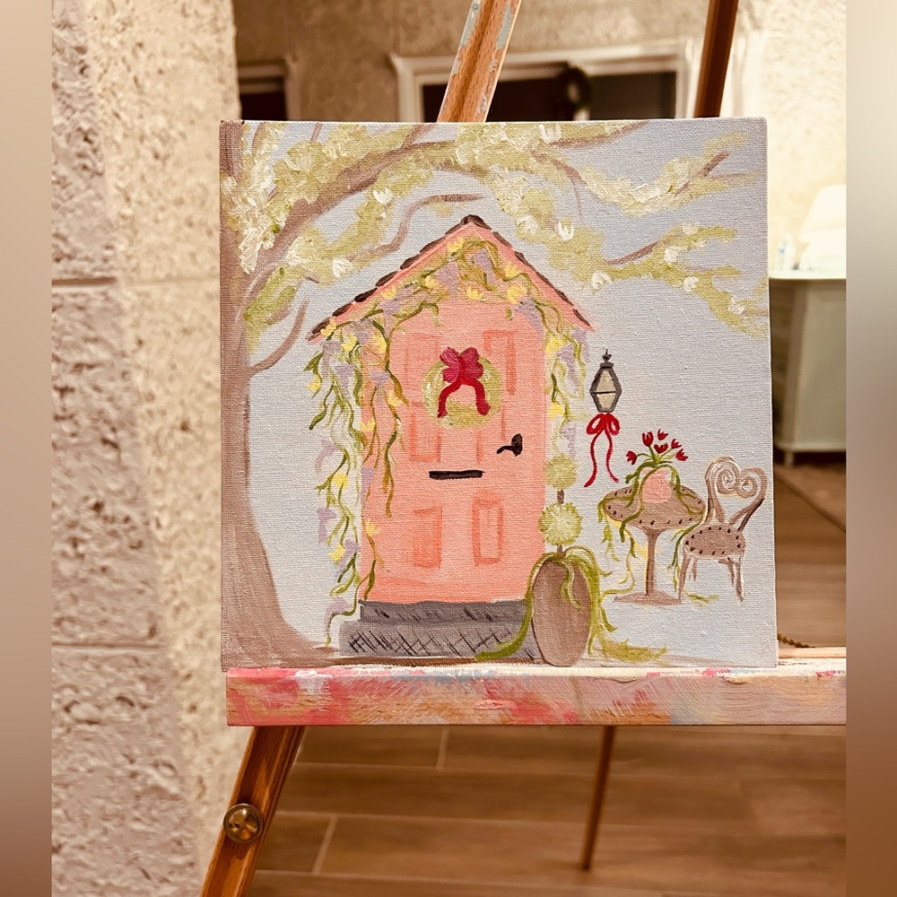 Hand painted canvas